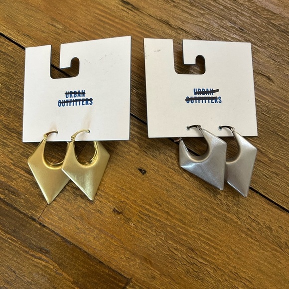 Urban Outfitters Bundle of two Silver and Gold Earrings - Picture 2 of 7